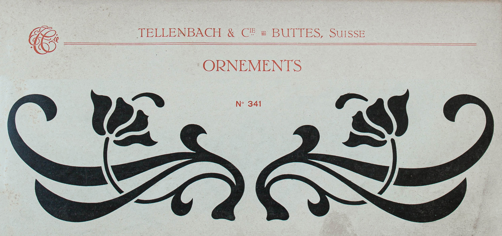 Tellenbach Flower Ornament No. 2