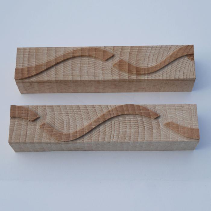 'Twine' Letterpress 2 colour Border