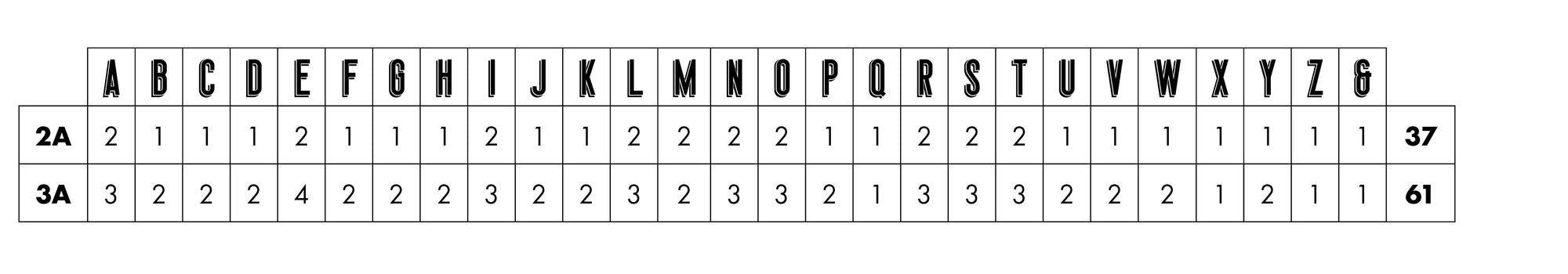 'Hockliffe' letterpress woodtype typeface