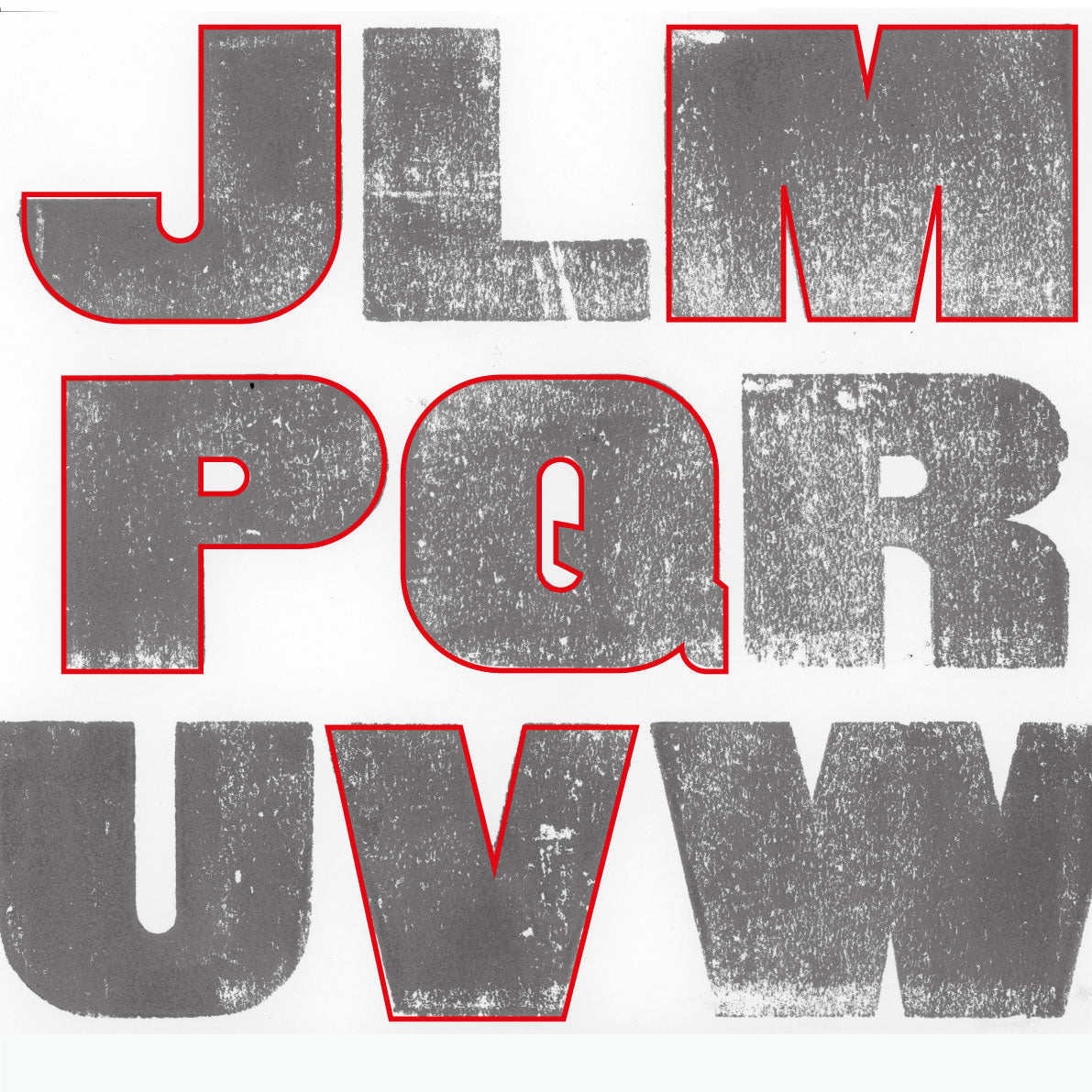 'Meuse' letterpress woodtype typeface