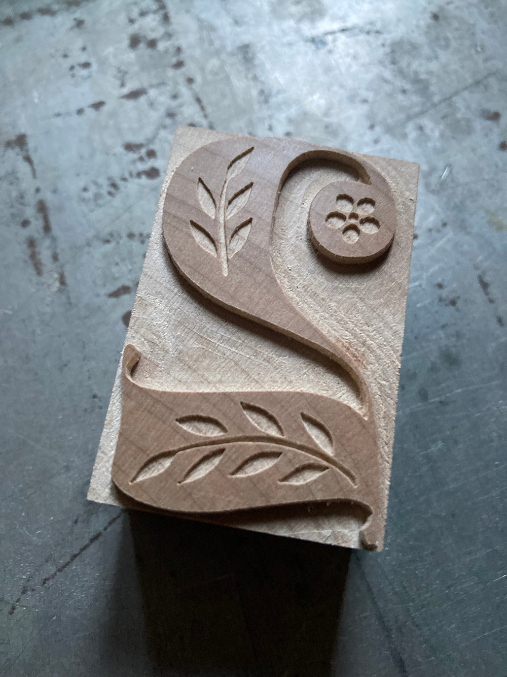 ‘Lidlington’ ornamented letterpress numerals