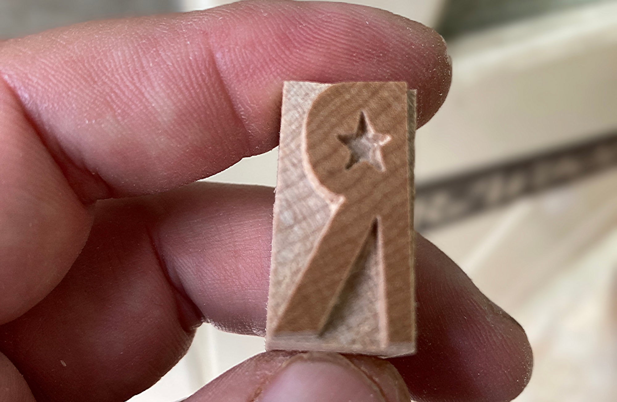 'Papercute' letterpress woodtype typeface