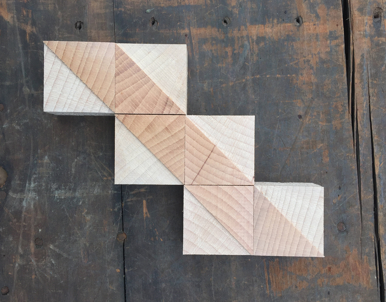 Triangle Letterpress Ornament 10 line size