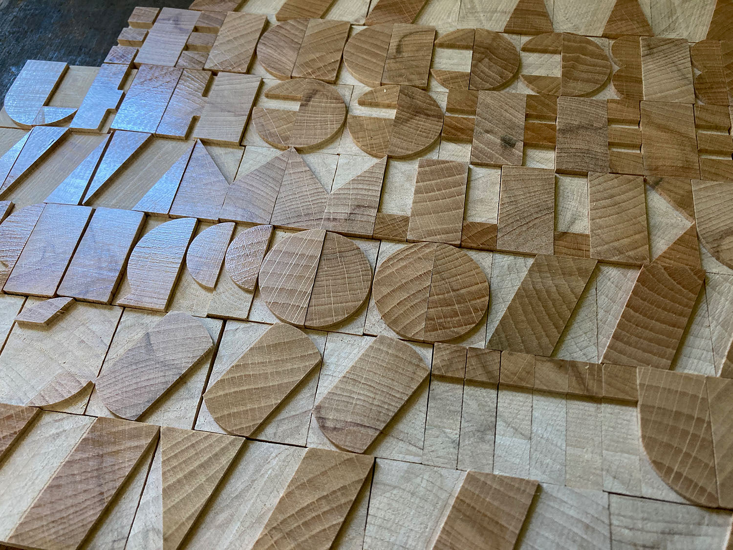 'Unicomodular' Modular letterpress woodtype typeface