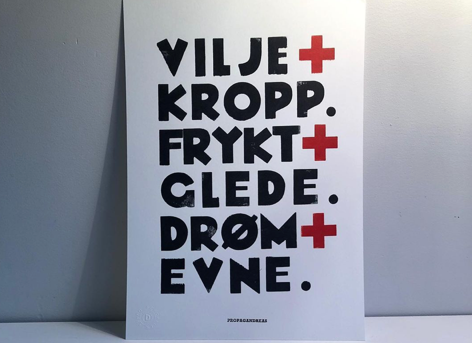 'Finn Moe Extra Bold' letterpress woodtype typeface