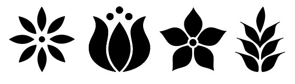 Kalocsa Flower Ornaments - 6 or 10 line