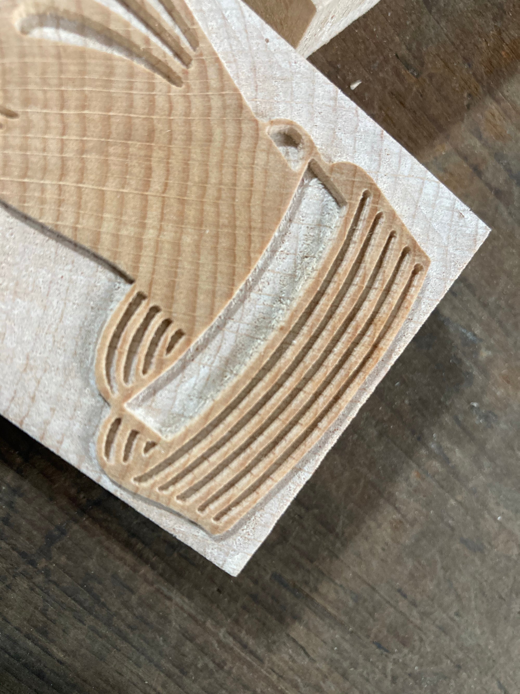 'Joyce & Co' Letterpress Manicule, Printers Fist