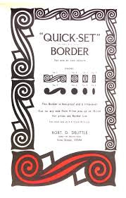 'DeLittle Quick' ornament/border