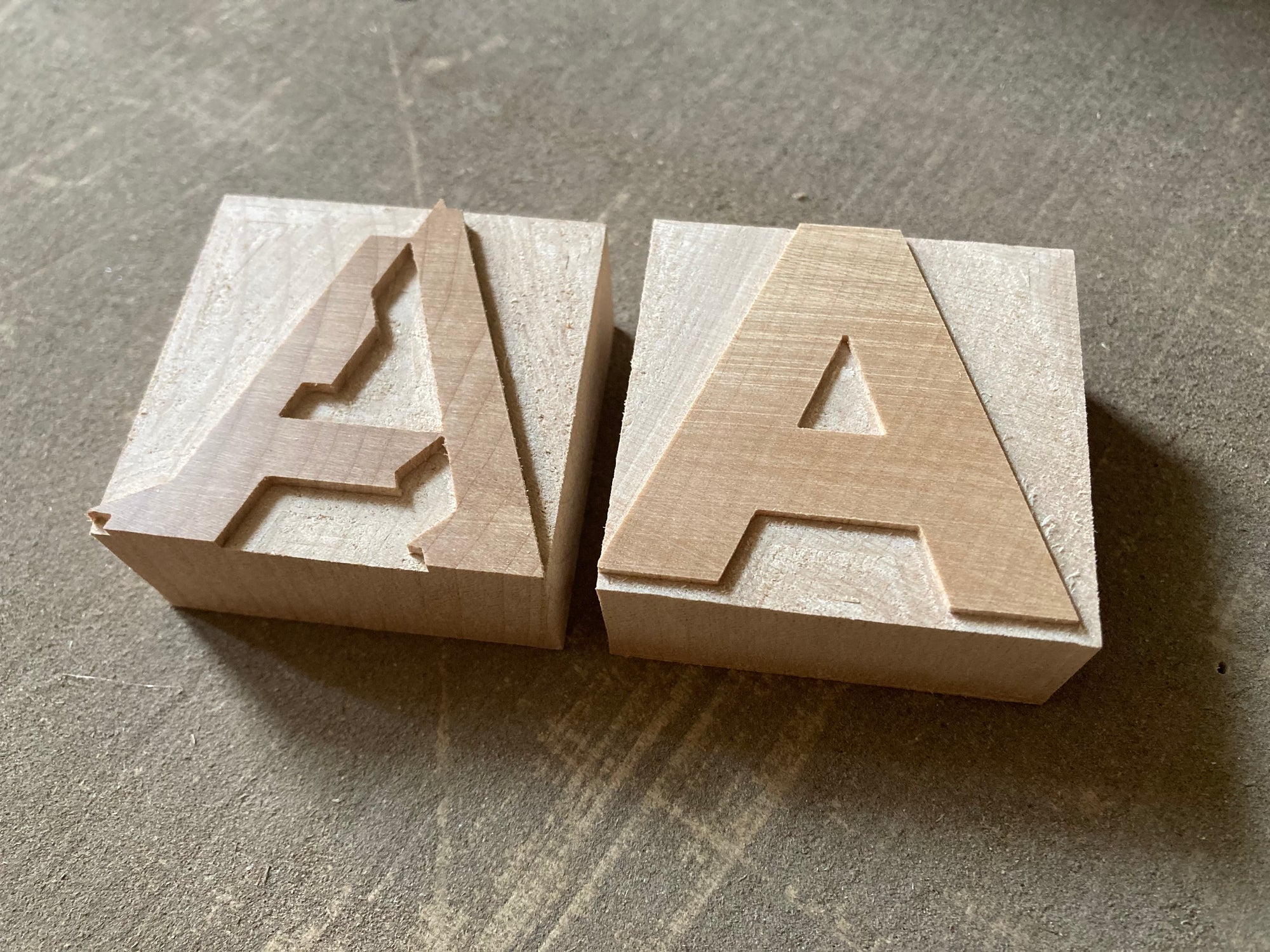 ‘Thurleigh' 2 Colour, True Chromatic Letterpress woodtype typeface