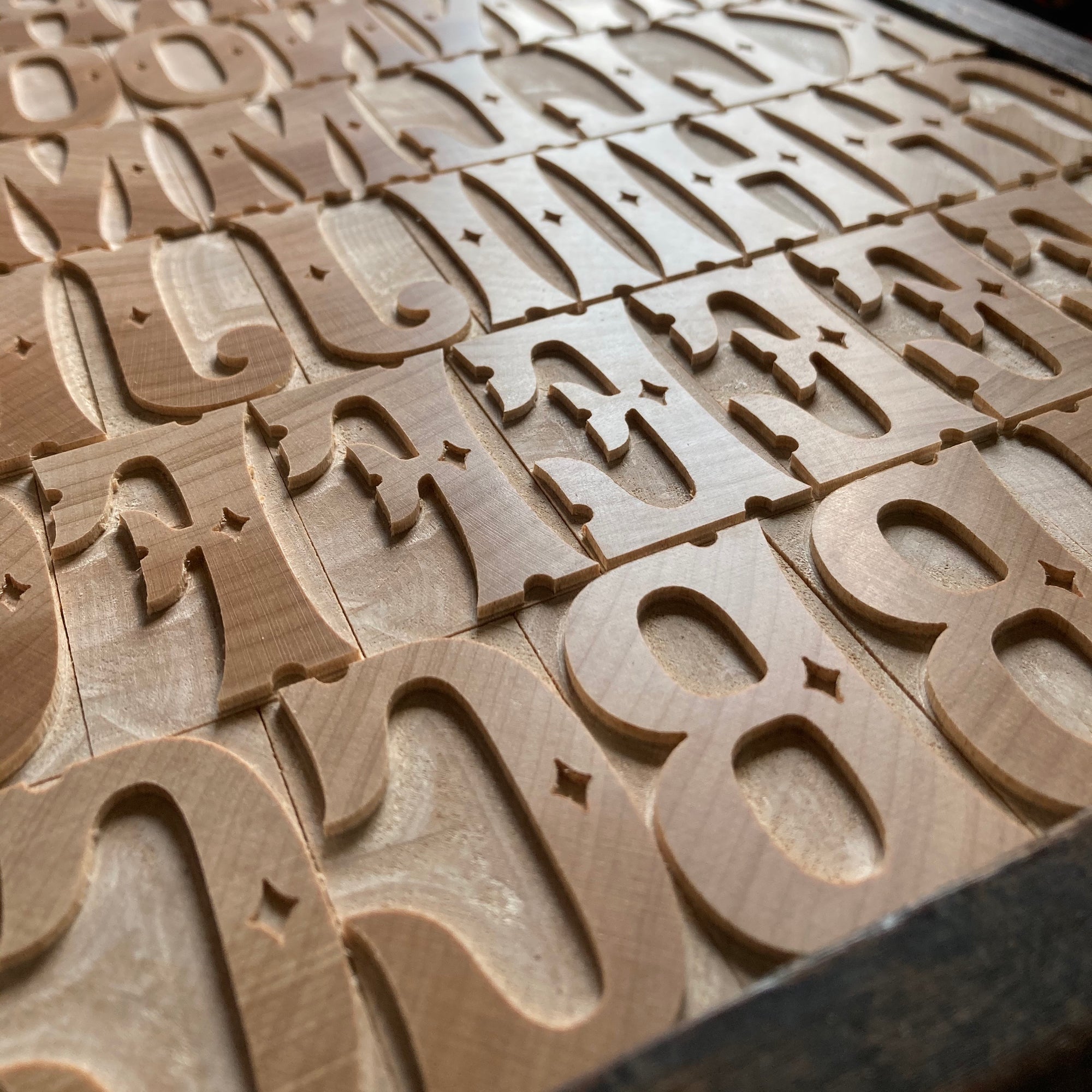 ‘Winkworth' Letterpress woodtype typeface