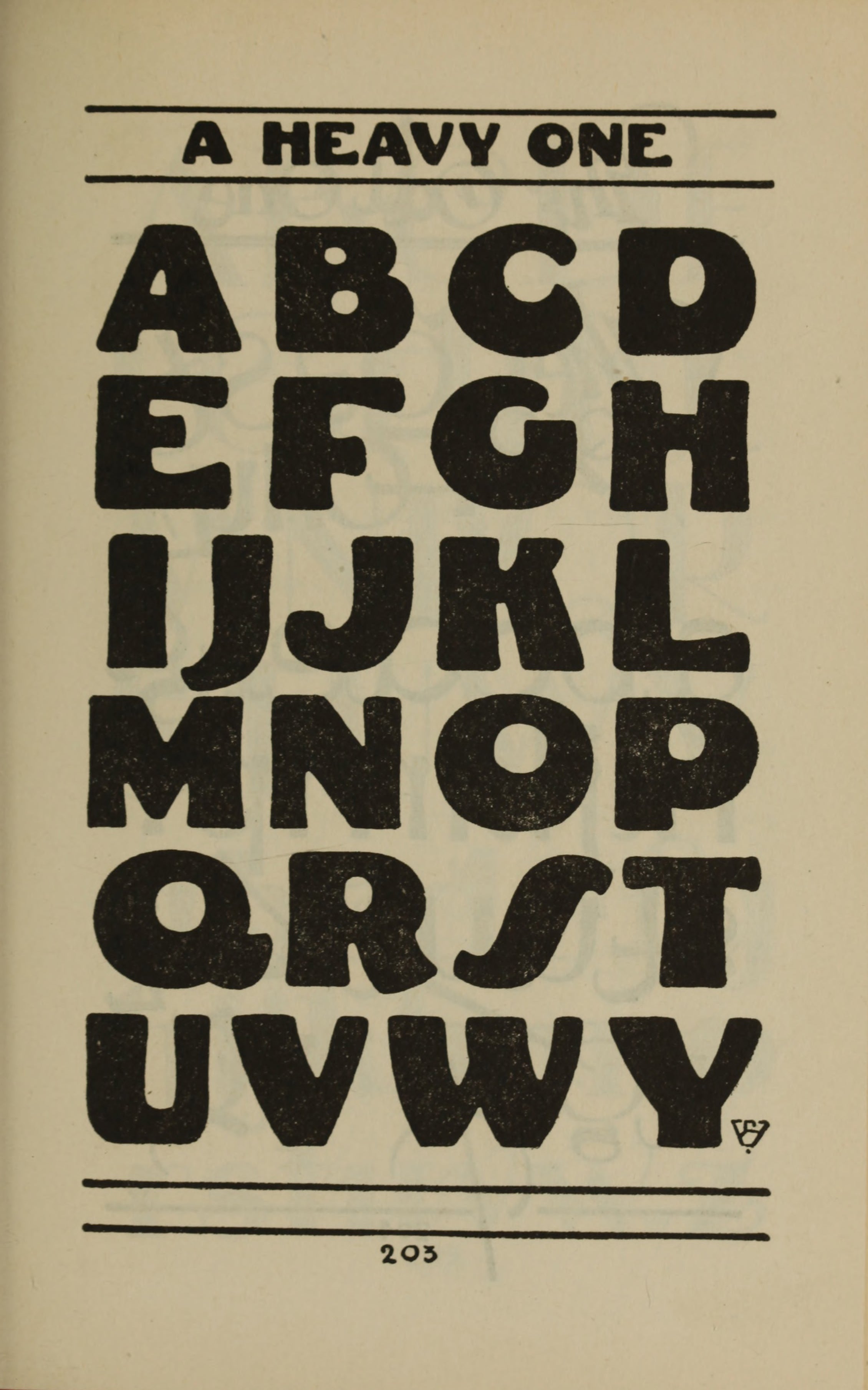 'Bletsoe' letterpress woodtype typeface