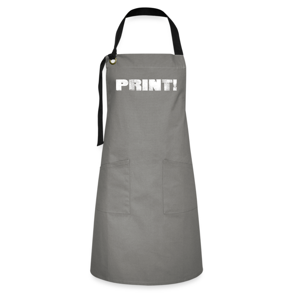 Studio Apron - grey/black