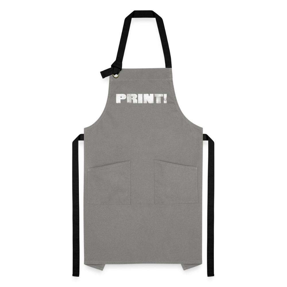 Studio Apron - grey/black