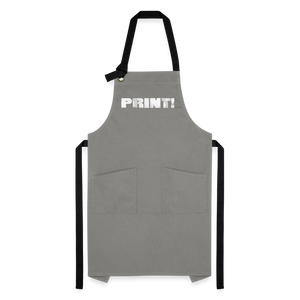 Studio Apron - grey/black