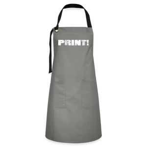 Studio Apron - grey/black