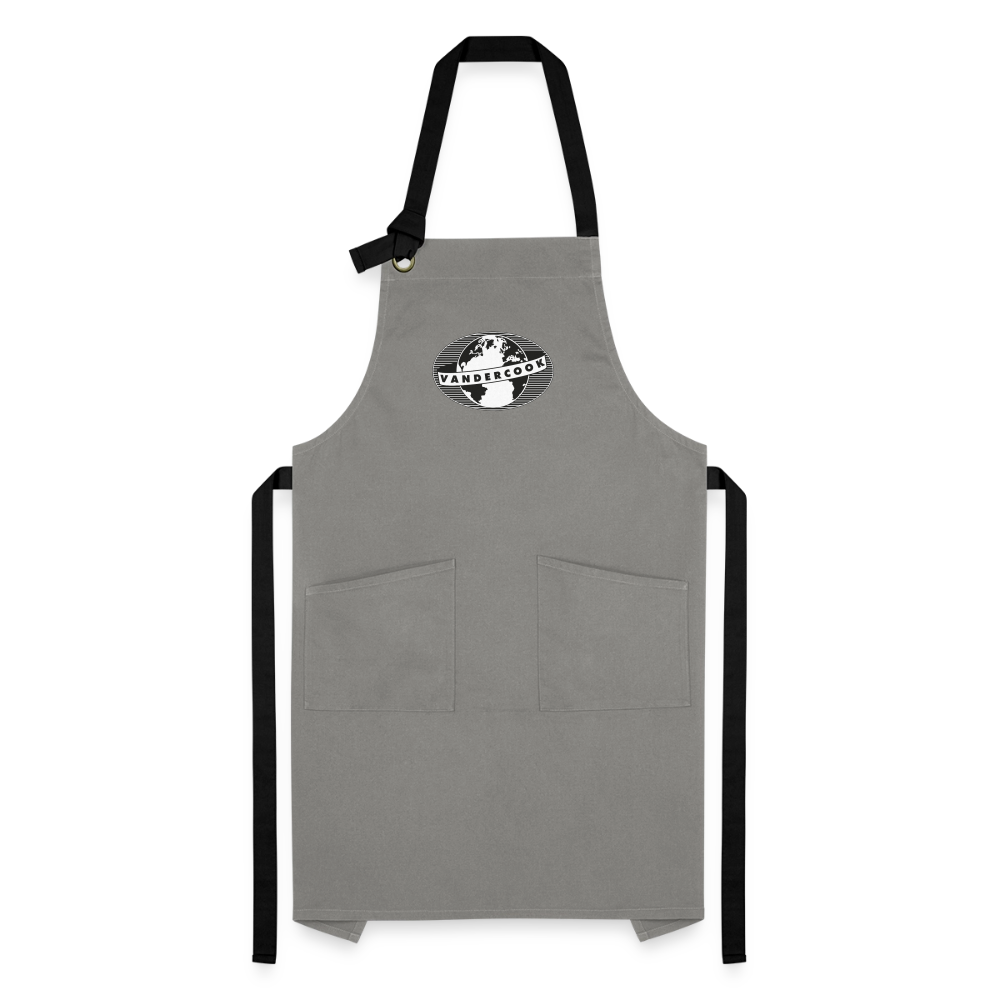 Studio Apron No. 4 - grey/black