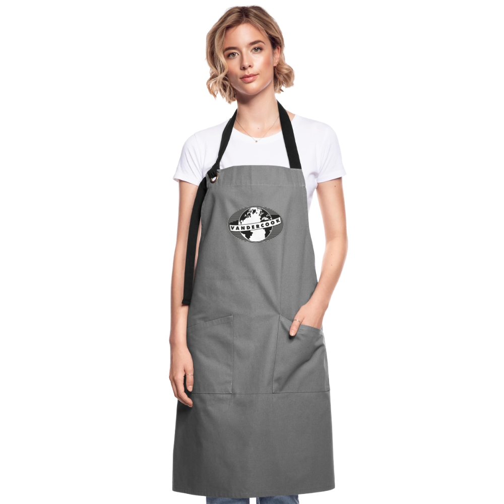 Studio Apron No. 4 - grey/black