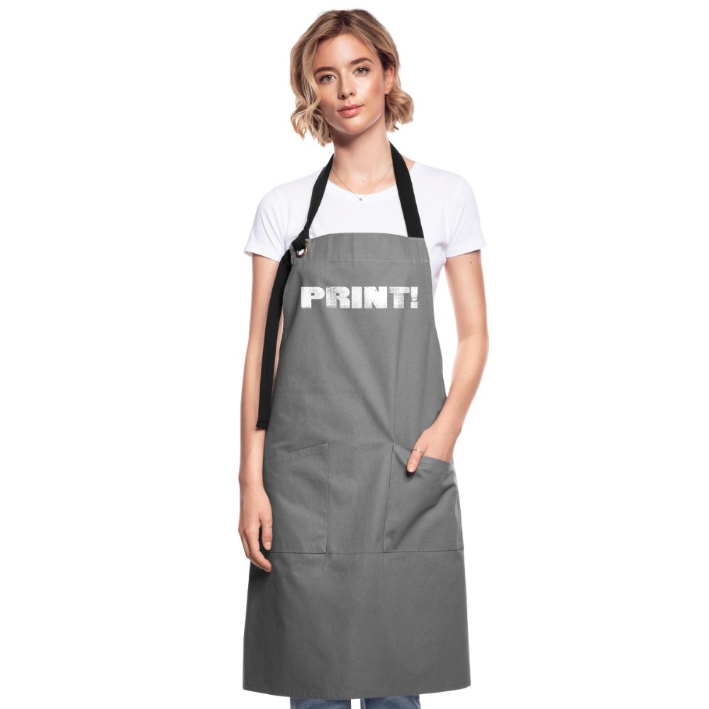 Studio Apron - grey/black