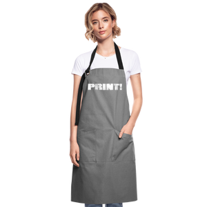 Studio Apron - grey/black