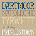 'Princestown' letterpress woodtype typeface