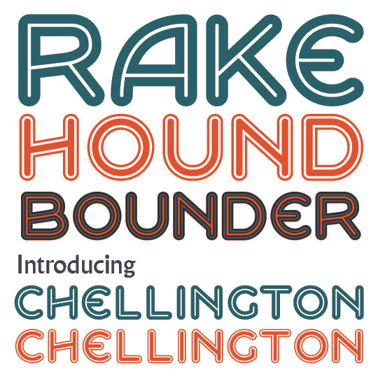 ‘Chellington' Letterpress woodtype typeface