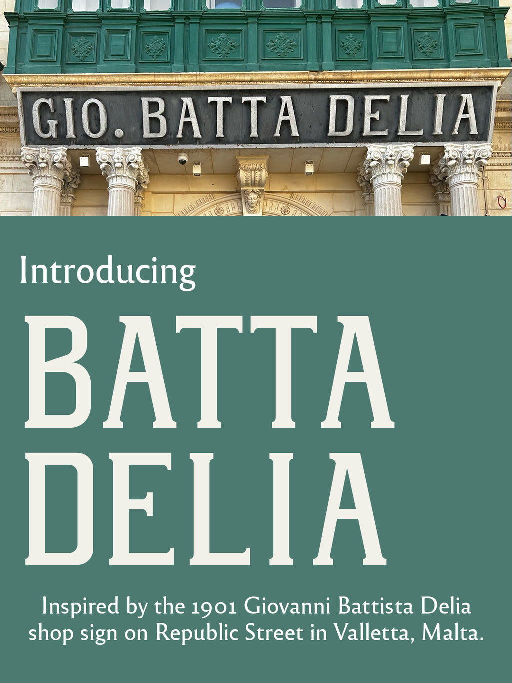 'Batta Delia' letterpress woodtype and digital typeface