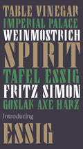 'Essig' letterpress woodtype typeface