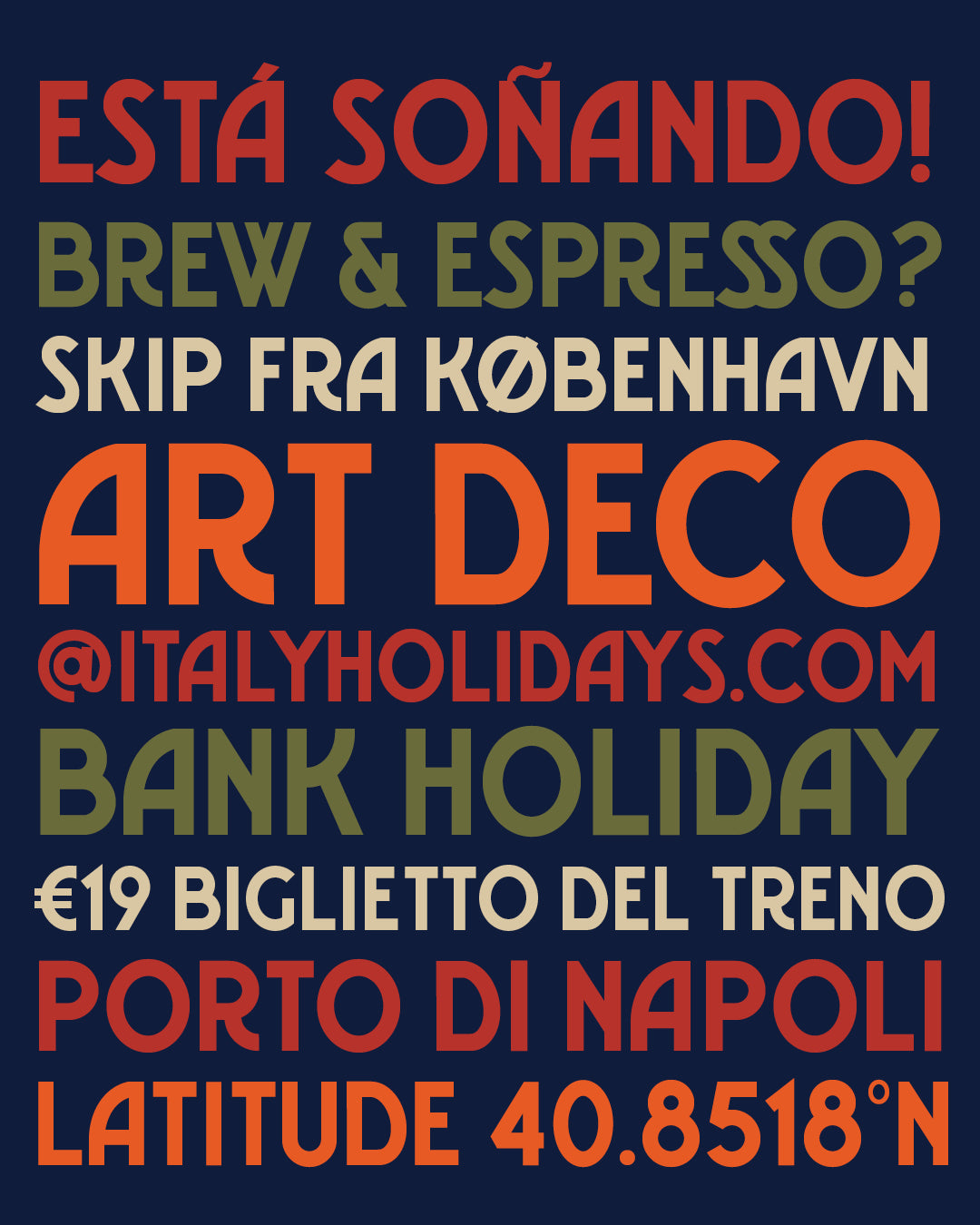 'Hotel de Londres' letterpress woodtype typeface
