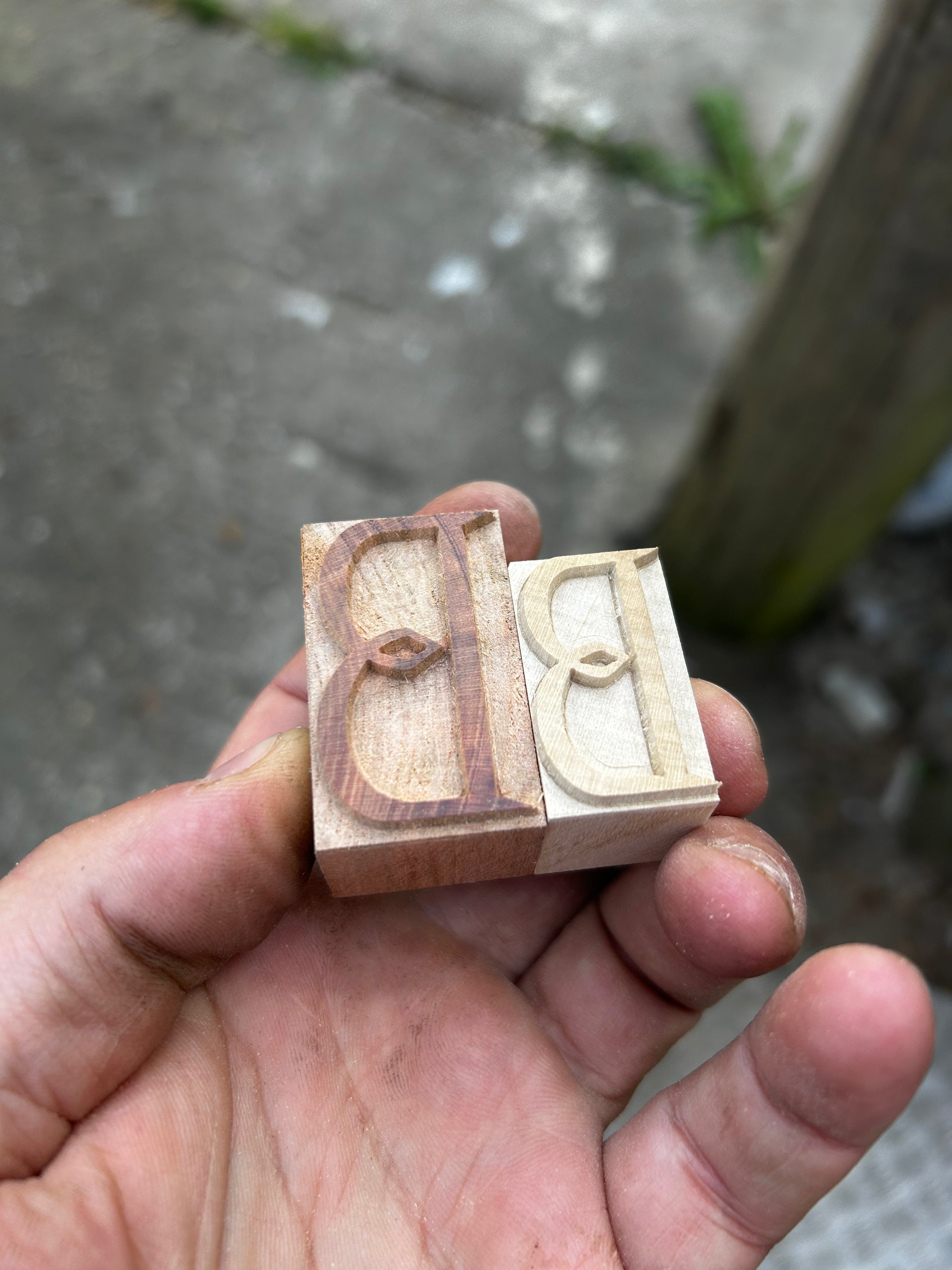 'Princestown' letterpress woodtype typeface