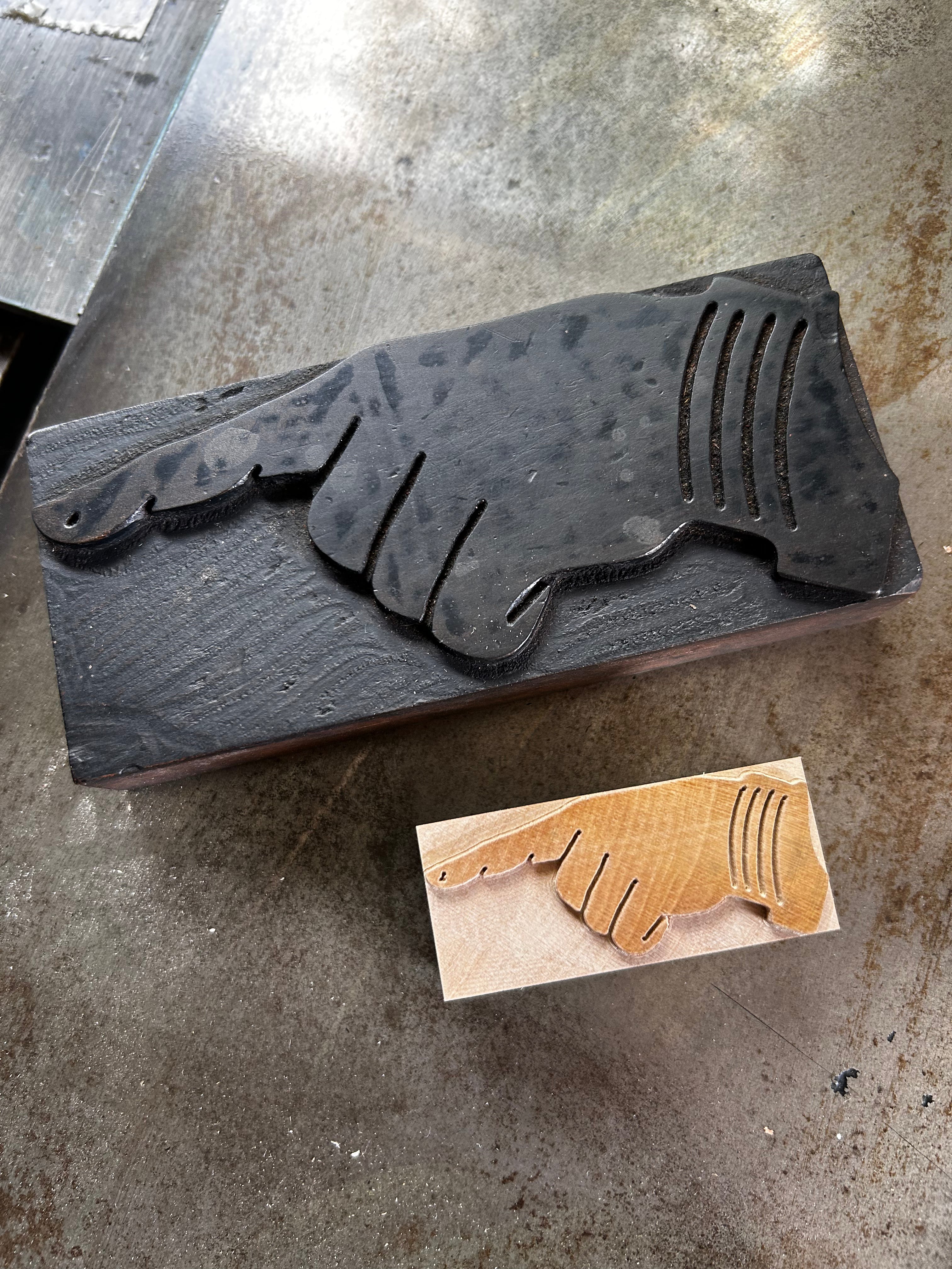 Italian Manicule/Printer’s Fist