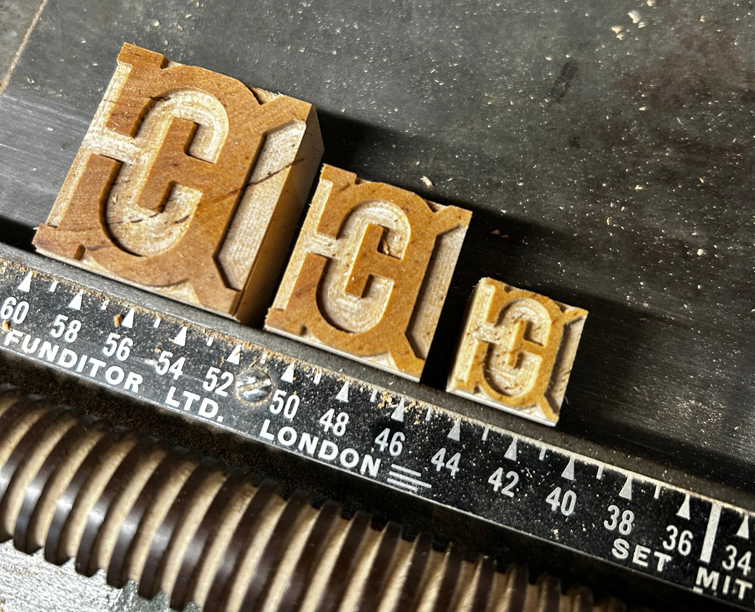 'Imperial Vienna' letterpress woodtype typeface