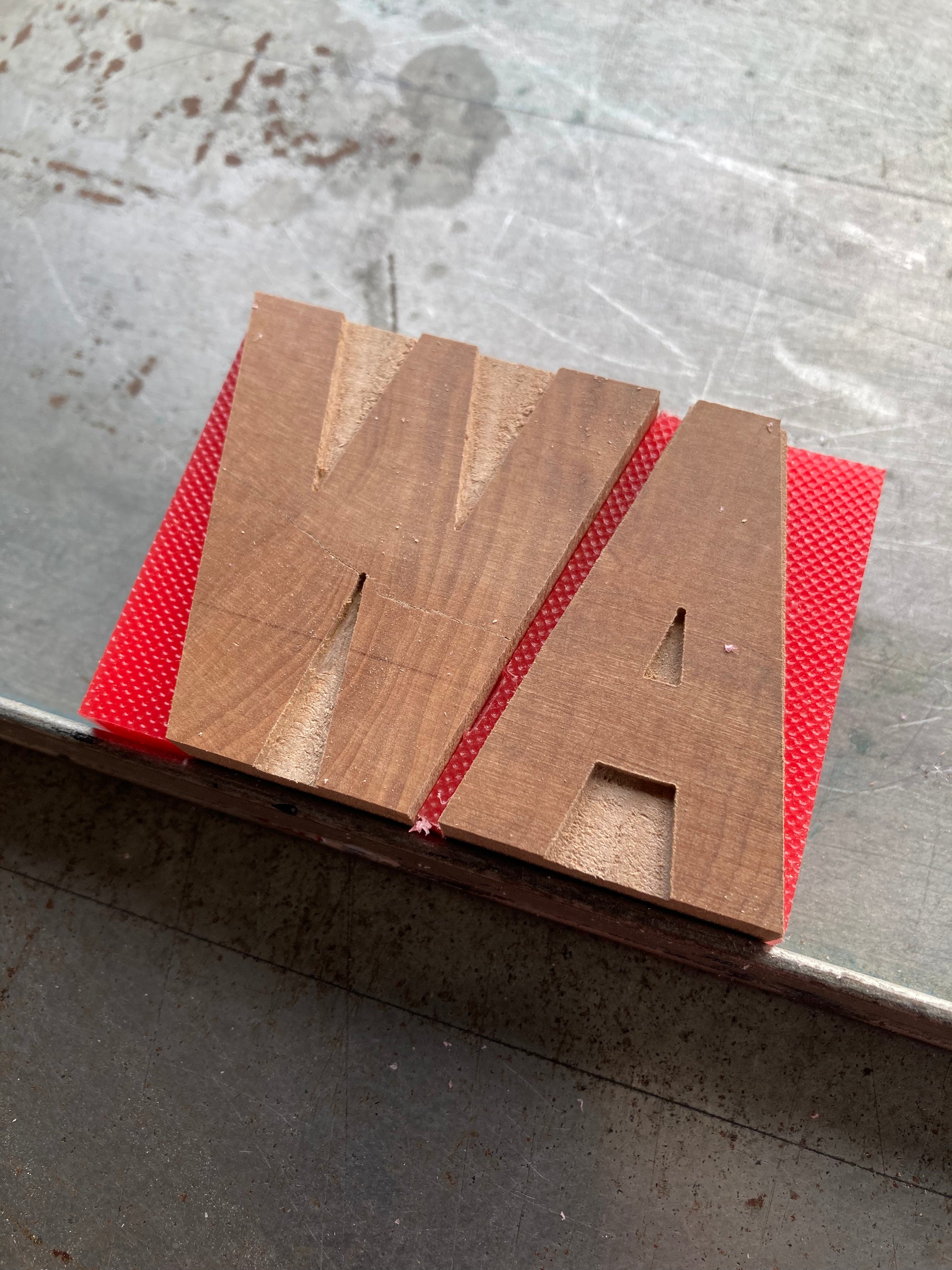 'Stewartby' letterpress woodtype typeface