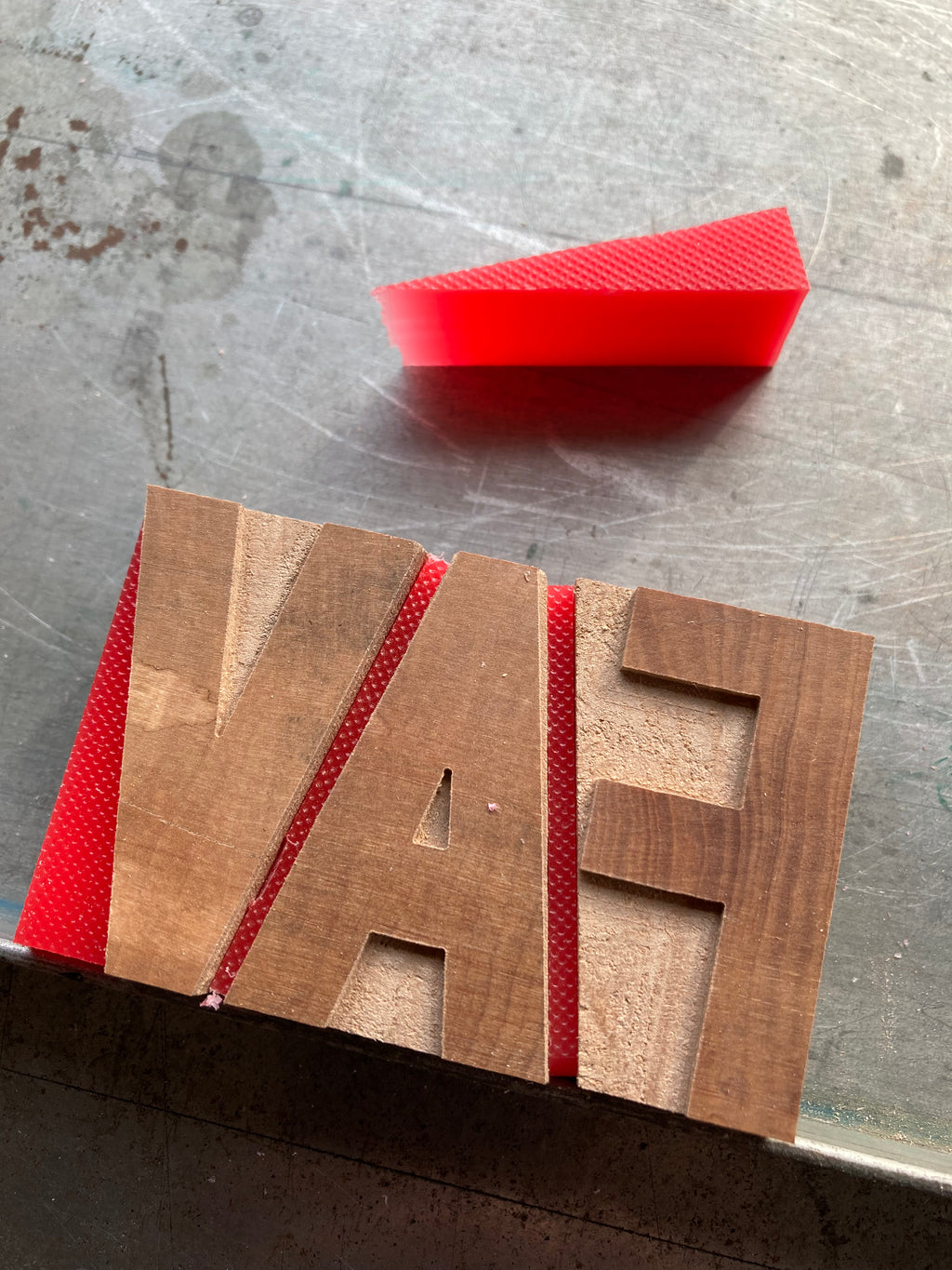 'Stewartby' letterpress woodtype typeface