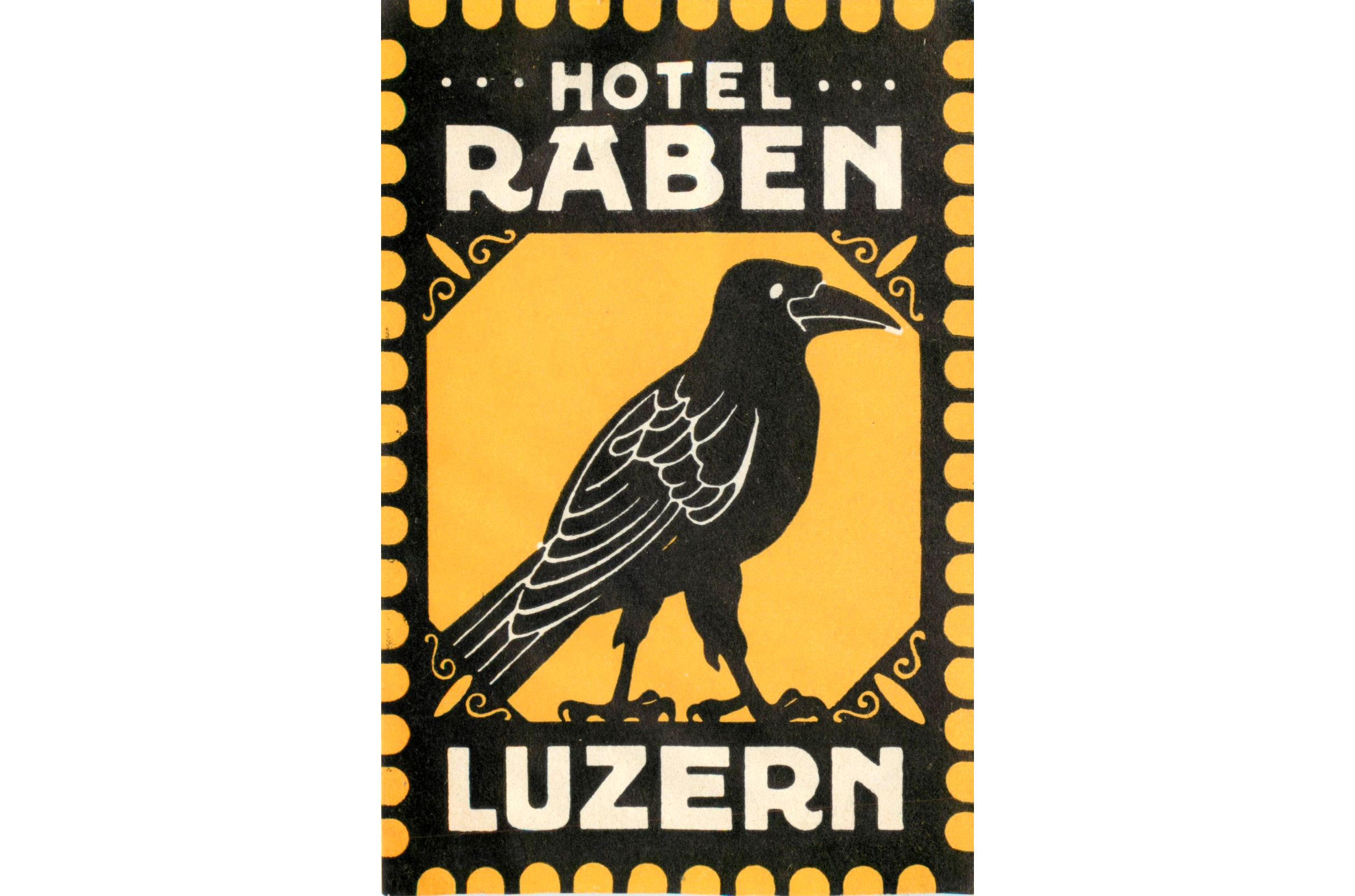 'Raben' letterpress woodtype typeface