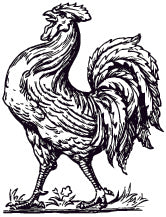 Rooster/Cockerel Ornament