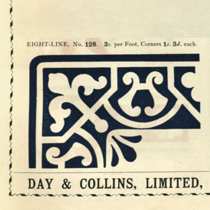 Day & Collins 6 line Border No. 4