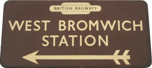'British Railways' Arrow Letterpress Printing Block