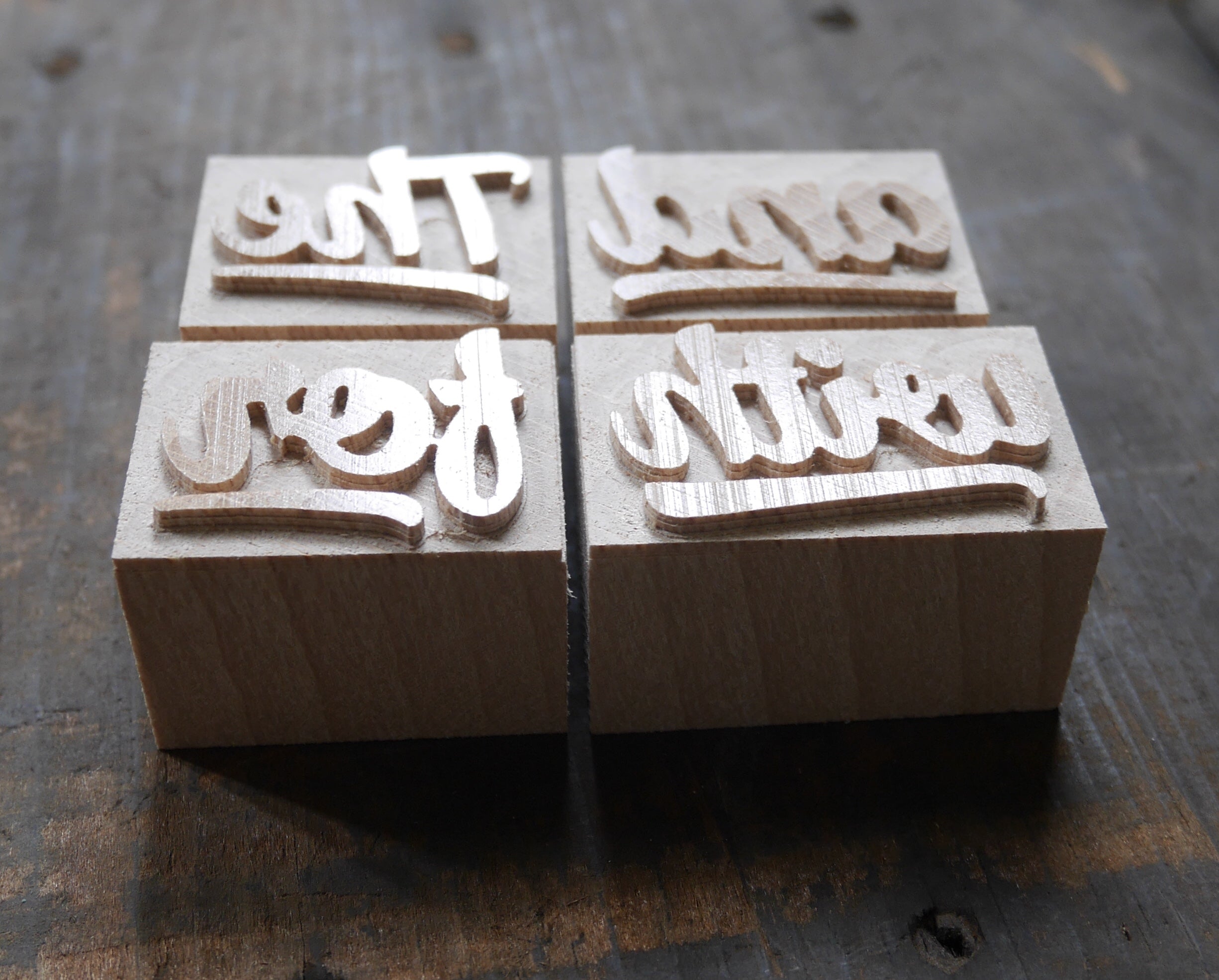 Catchwords - set of 4