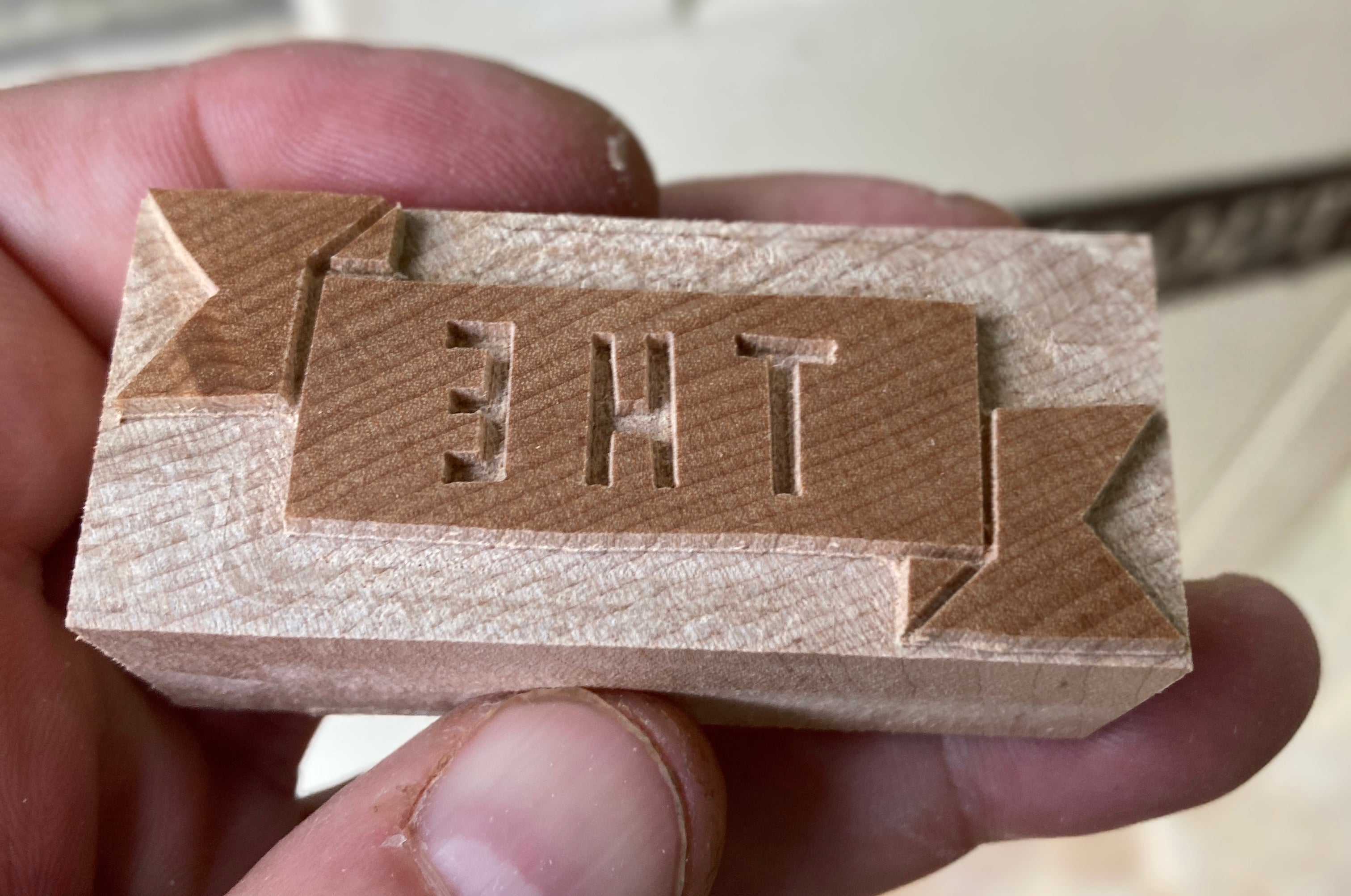 'Papercute' letterpress woodtype typeface