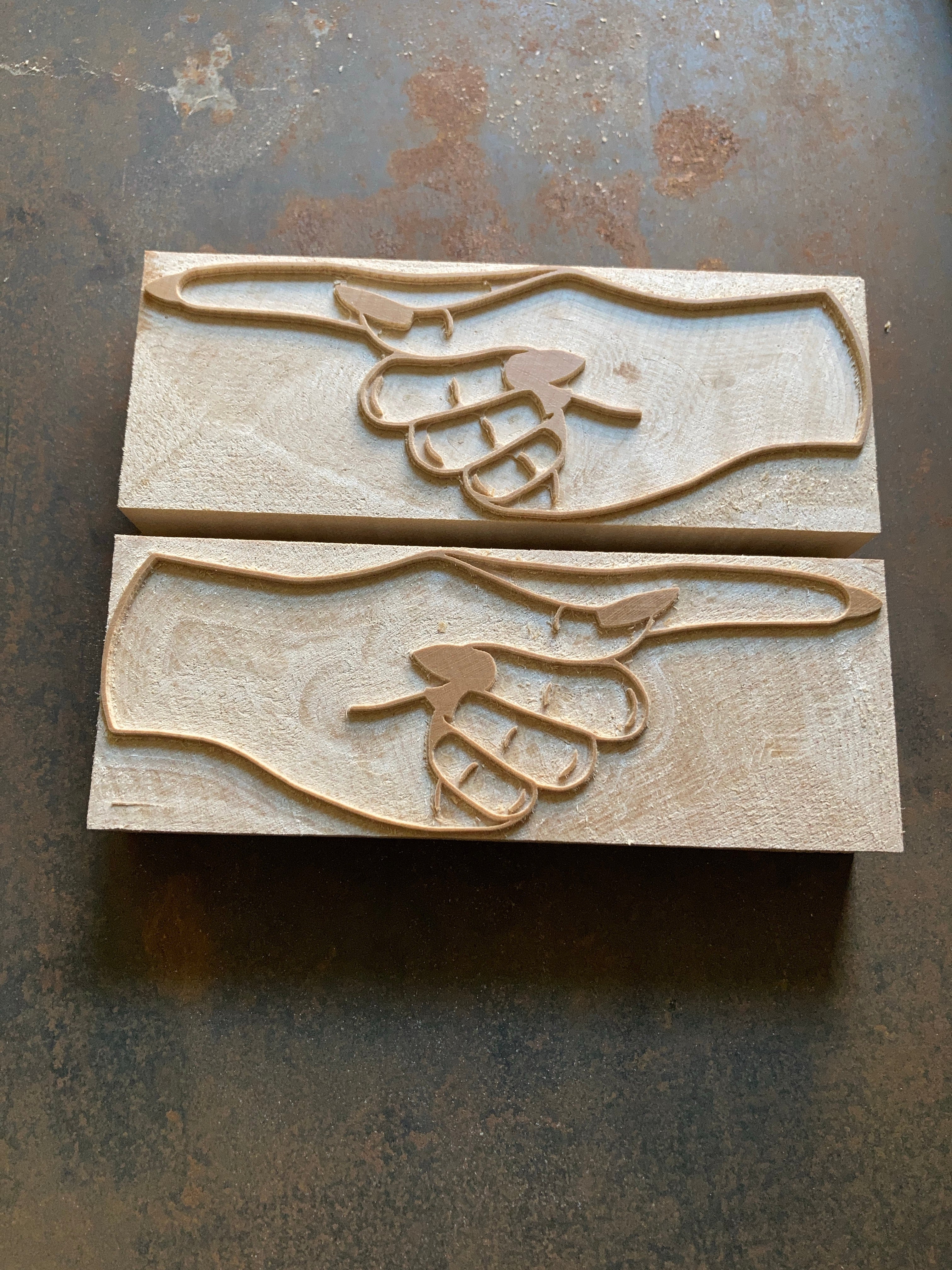 Femicule - Female printer’s fist