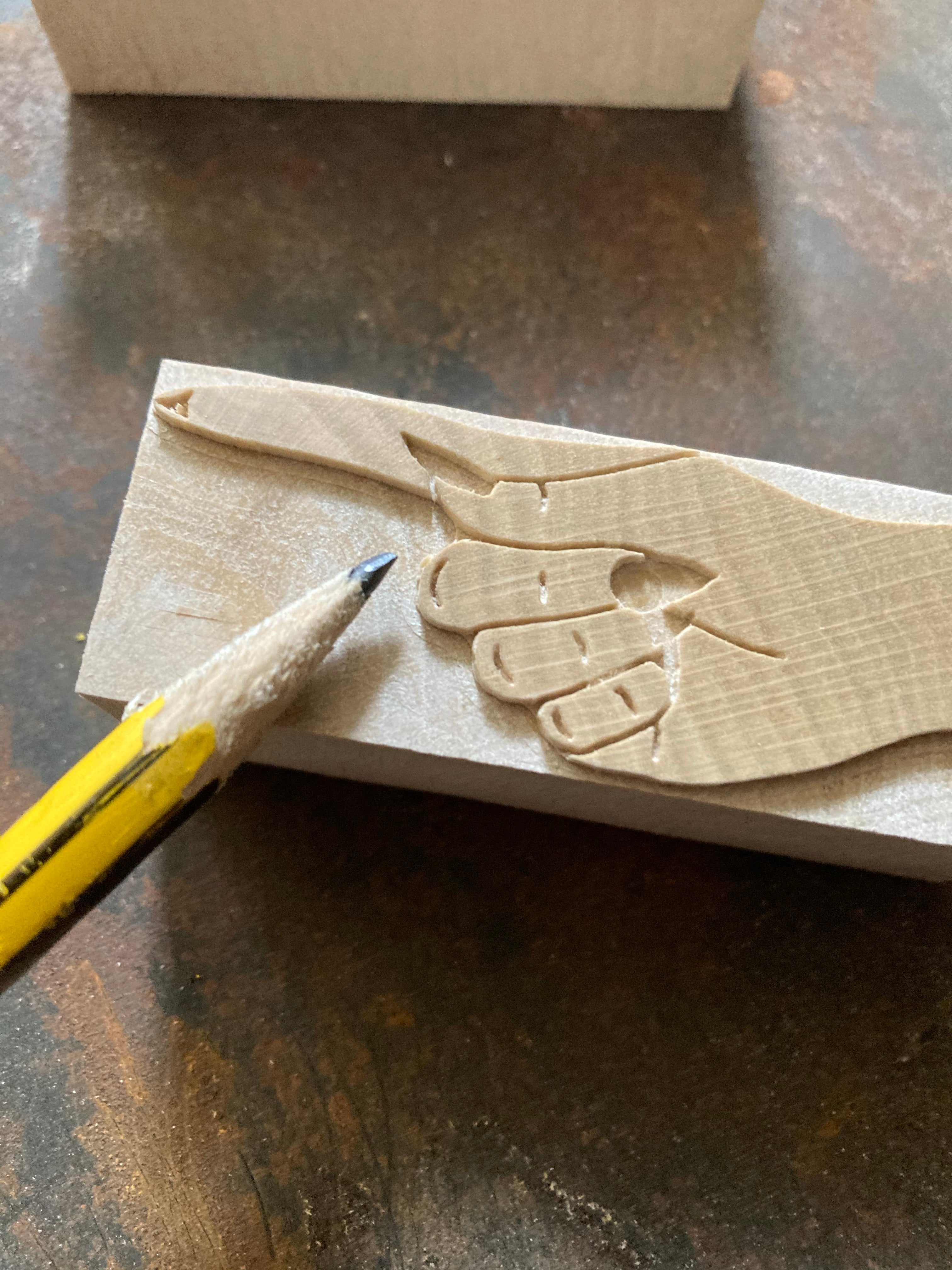 Femicule - Female printer’s fist