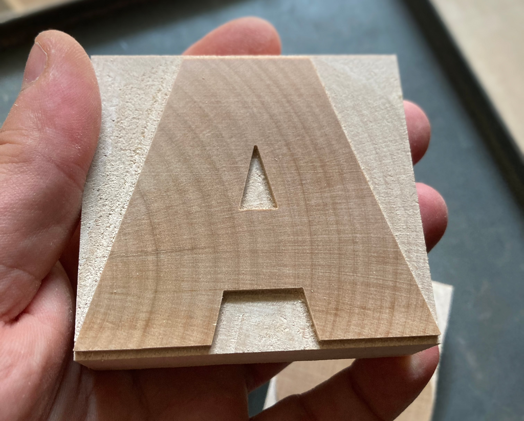 'Meloriac' letterpress woodtype typeface