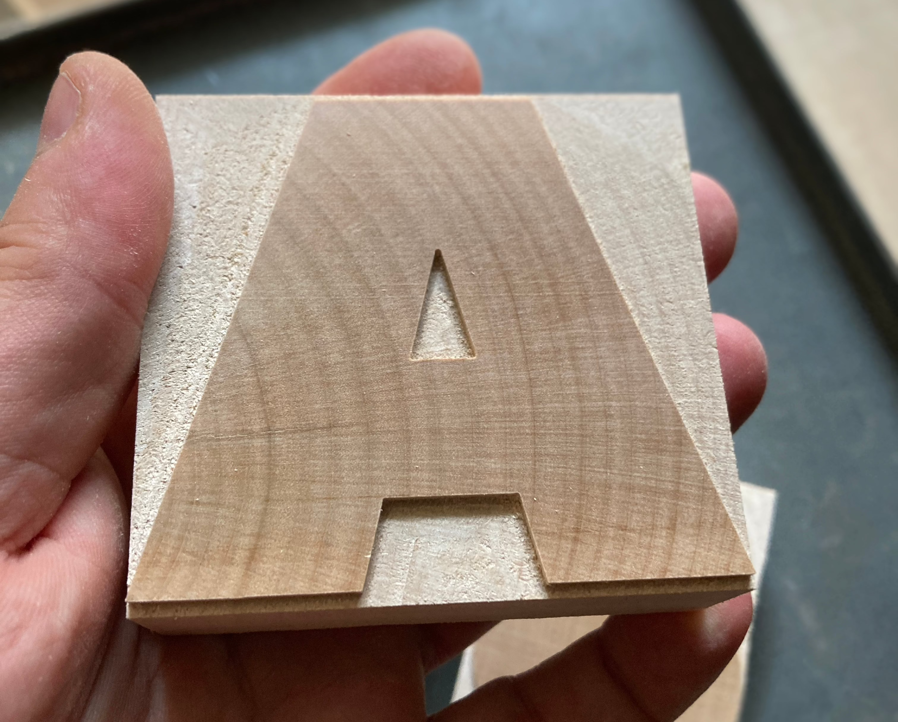 'Meloriac' letterpress woodtype typeface