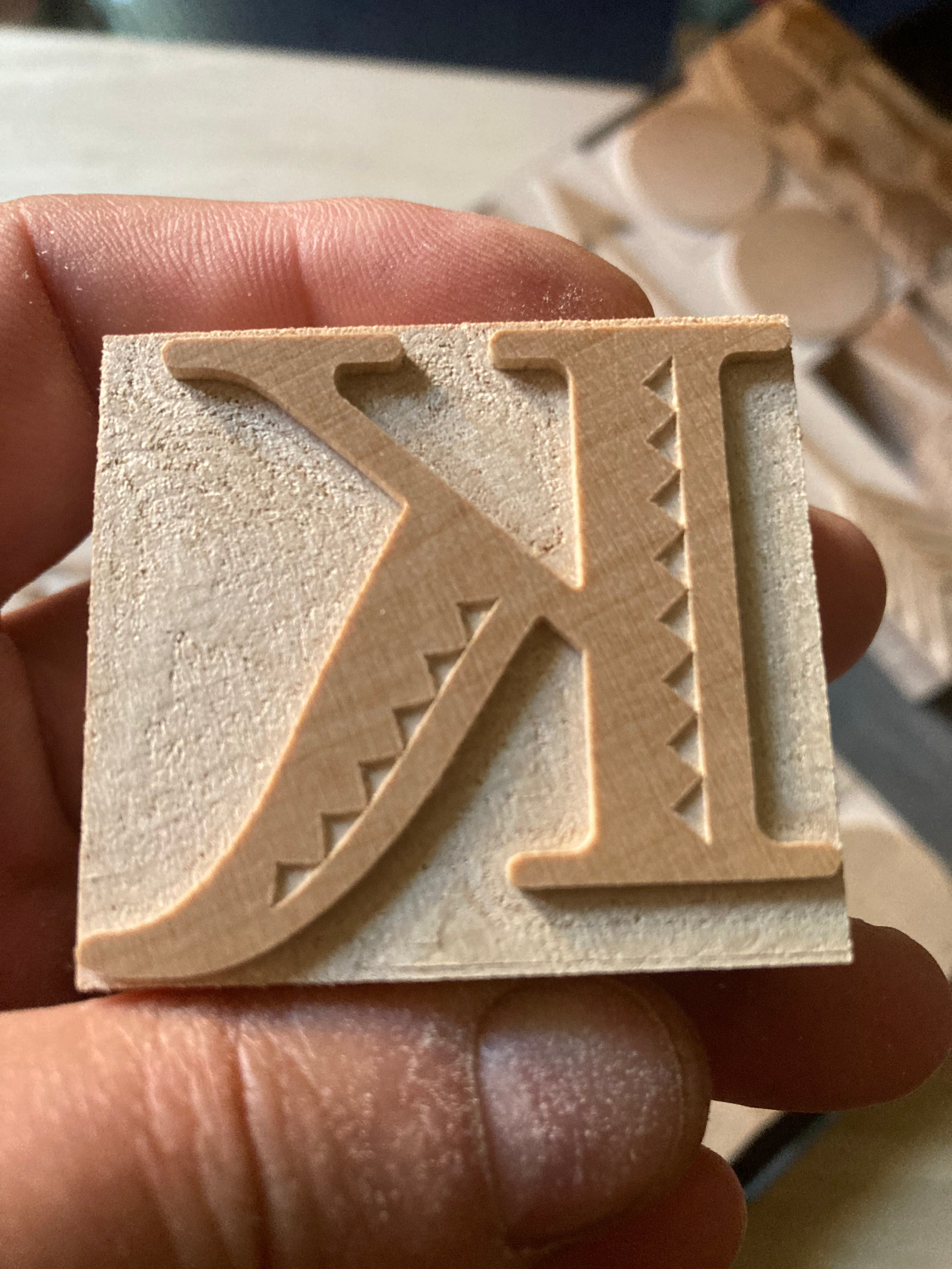 'Goldington' letterpress woodtype typeface