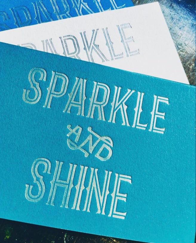 'Barbaro Inline' letterpress woodtype typeface