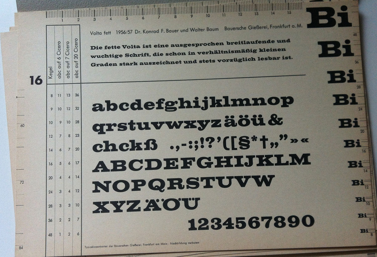 'Valta' letterpress woodtype typeface